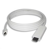 PREMIUMCORD Kabel mini DisplayPort 1.2 na HDMI 2.0, pro rozlišení 4Kx2K@60Hz, 1m