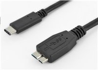 PremiumCord Kabel USB 3.1 konektor C/male - USB 3.0 konektor Micro-B/male, 1m