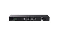 Tenda TEG1120P-16-250W (16xPoE 802.3af/at 10/100/1000Mbps, Uplink 2xRJ45 + 2xSFP) 230W