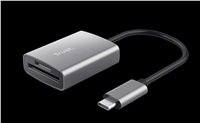 TRUST čtečka paměťových karet DALYX Fast, externí, USB-C, 8cm