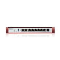 Zyxel USG FLEX200 HP Series, User-definable ports with 1*2.5G, 1*2.5G( PoE+) & 6*1G, 1*USB with 1 YR Security bundle