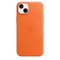 APPLE iPhone 14 Plus kožené pouzdro s MagSafe - Orange