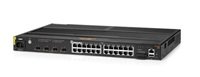 Aruba 4100i 24-port 1GbE (20-port Class 4 POE and 4-port Class 6 POE) 4-port SFP+ Switch JL818AR RENEW