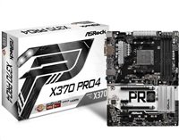 ASRock MB Sc AM4 X370 PRO4, AMD X370, 4xDDR4, VGA