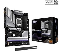 ASRock MB Sc AM5 B850 LiveMixer WiFi, AMD B850, 4xDDR5, 1xDP, 1xHDMI, WiFi, ATX