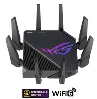 ASUS ROG Rapture GT-AX11000 Pro (AX11000) Extendable Gaming Router, 10G & 2.5G porty, Aimesh, 4G/5G Mobile Tethering