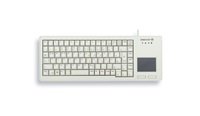 CHERRY klávesnice G84-5500, touchpad, ultralehká, USB, EU, šedá