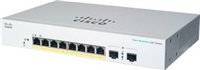 Cisco switch CBS220-8P-E-2G (8xGbE,2xSFP,8xPoE+,65W,fanless)