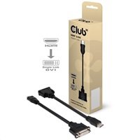 Club3D Adaptér pasivní HDMI na DVI-D Single Link (M/F), 22cm