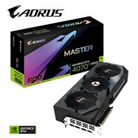 GIGABYTE VGA NVIDIA GeForce RTX 4070 Ti SUPER AORUS MASTER OC 16G, 16G GDDR6X, 3xDP, 1xHDMI