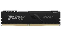 KINGSTON DIMM DDR4 16GB 3600MT/s CL18 FURY Beast Černá