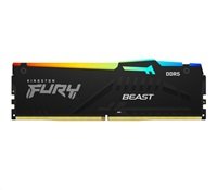 KINGSTON DIMM DDR5 32GB 5200MT/s CL36 FURY Beast RGB EXPO