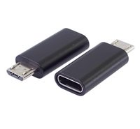 PremiumCord adapter USB-C konektor female - USB 2.0 Micro-B/male