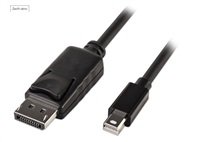 PREMIUMCORD Mini DisplayPort - DisplayPort V1.2 přípojný kabel M/M 3m