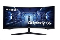 SAMSUNG MT LED LCD Gaming Monitor 34" Odyssey G55T -prohnutý,VA,3440x1440,1ms,165Hz,HDMI ,DisplayPort