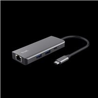 TRUST adaptér DALYX, 6-in-1 USB-C Multi-Port Adapter