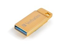 VERBATIM Flash Disk 16GB Metal Executive, USB 3.0, zlatá, kovová