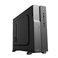 1stCOOL skříň COMPACT 1, Micro Tower, AU, USB 3.0, USB-C, CR, 1x 80mm Fan, černá