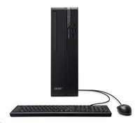 ACER PC Veriton VX2720G, i3-14100,8GB DDR4,256GB M.2 SSD,Wifi,DVD±RW,USB KB+mouse,W11P,180W,Black