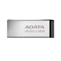 ADATA Flash Disk 128GB UR350, USB 3.2 Dash Drive, kov černá