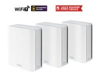 ASUS ZenWifi BT10 3-pack, WiFi7 Extendable Router, AiMesh, 2x WAN/LAN, 1x LAN, 1x 3.0