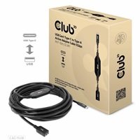 BAZAR - Club3D Kabel USB-C na USB-A, Aktivní adaptér/kabel, 5 Gbps (M/F), 10m - Rozbaleno (Komplet)