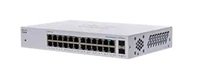 Cisco switch CBS110-24T (24xGbE, 2xGbE/SFP combo,fanless)