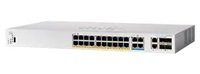 Cisco switch CBS350-24MGP-4X-EU (20xGbE,4x2,5GbE,2x10GbE/SFP+ combo,2xSFP+,24xPoE+,4xPoE++,375W) - REFRESH