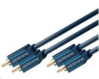 ClickTronic HQ OFC kabel 2x Cinch - 2x Cinch RCA, M/M, 2m