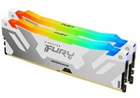 KINGSTON DIMM DDR5 64GB (Kit of 2) 6000MT/s CL32 FURY Renegade Bílá RGB XMP