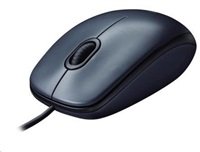 Logitech Mouse M100, grey