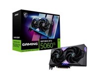 MSI VGA NVIDIA GeForce RTX 5060 Ti 16G GAMING OC, RTX 5060 Ti, 16GB GDDR7, 3xDP, 1xHDMI