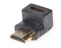 PREMIUMCORD Adapter HDMI M/F zahnutý do pravého úhlu