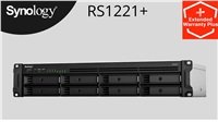 Synology RS1221+ RackStation (4C/Ryzen V1500B/2,2GHz/4GBRAM/8xSATA/2xUSB3.2/4xGbE/1xPCle)