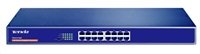 Tenda TEG1016G 16-Port Gigabit Ethernet Switch, 10/100/1000 Mb/s, Rackmount