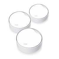 TP-Link Deco X50-PoE (3-pack) WiFi6 Mesh (AX3000,2,4GHz/5GHz,1x2,5GbELAN/WAN,1xGbELAN/WAN,1xPoE)