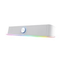 TRUST reproduktor GXT 619W Thorne RGB Illuminated Soundbar, bílá