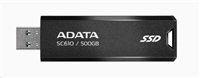 ADATA External SSD 2TB SC610 USB 3.2 Gen 2 černá