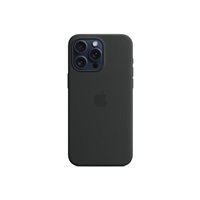 APPLE iPhone 15 Pro Max Silicone Case with MagSafe - Black