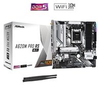 ASRock MB Sc AM5 A620M Pro RS WiFi, AMD A620, 4xDDR5, HDMI, DP