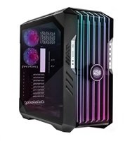 Cooler Master case HAF 700 EVO, ARGB, průhledná bočnice, šedá