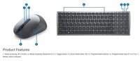 DELL Multi-Device Wireless Keyboard and Mouse - KM7120W - Czech/Slovak