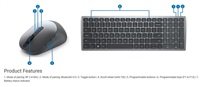 DELL Multi-Device Wireless Keyboard and Mouse - KM7120W - US International (QWERTY)