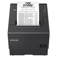 Epson TM-T88VII, USB, USB Host, RS232, Ethernet, ePOS, black