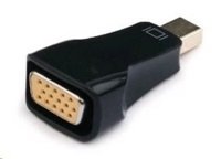 GEMBIRD Redukce mini DisplayPort - VGA (M/F, černá)