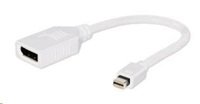 GEMBIRD Redukce miniDisplayport - Displayport 10cm (M/F) bílá