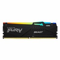 KINGSTON DIMM DDR5 16GB 6000MT/s CL40 FURY Beast Černá RGB