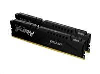 KINGSTON DIMM DDR5 32GB (Kit of 2) 5200MT/s CL40 FURY Beast Černá