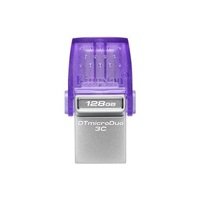 Kingston Flash Disk 128GB DataTraveler microDuo 3C 200MB/s dual USB-A + USB-C