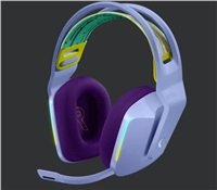 Logitech herní sluchátka G733, LIGHTSPEED Wireless RGB Gaming Headset, EMEA, lilac